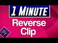 How to Reverse Clip Tutorial Premiere Pro 2020