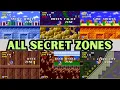 Sonic 2 ALL Hidden Zone Locations The Secret Zones Guide