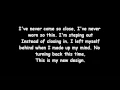 TFK - New Design (Lyrics)