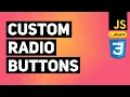 Custom Radio Buttons Tutorial Design Custom Radio Buttons using CSS jQuery