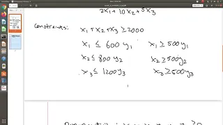 Integer Programming Project Planning Example 2 LibreOffice Calc