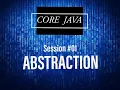 Java Abstraction Tutorial