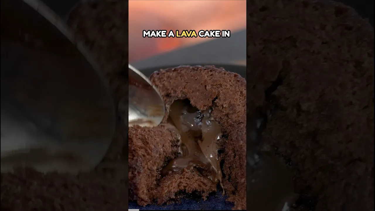 Dessert Hack: Quickest Lava Cake Ever!