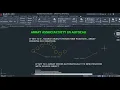 Array associativity command - move array with source object in autocad