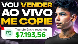 AO VIVO: CRIEI UM NEGÓCIO ONLINE SÓ USANDO IA E VOU TESTAR VENDER AO VIVO