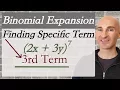 Binomial Expansion Find a Specific Term