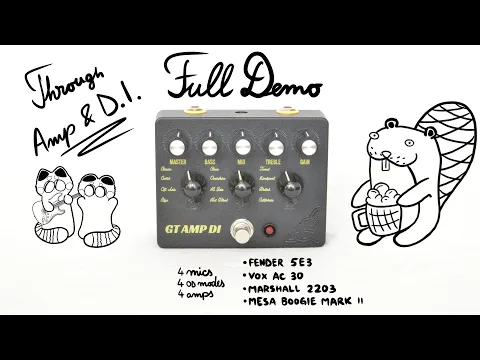 GT Amp DI YouTube video - YouTube thumbnail