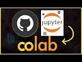 Beginners Tutorial to Upload Github Jupyter Notebook to Google Colab