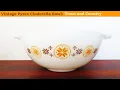 1963-1967 Pyrex Town and Country Cinderella 4 Quart Bowl