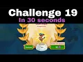 Merge Dragons Challenge 19 Final Win 30 Seconds