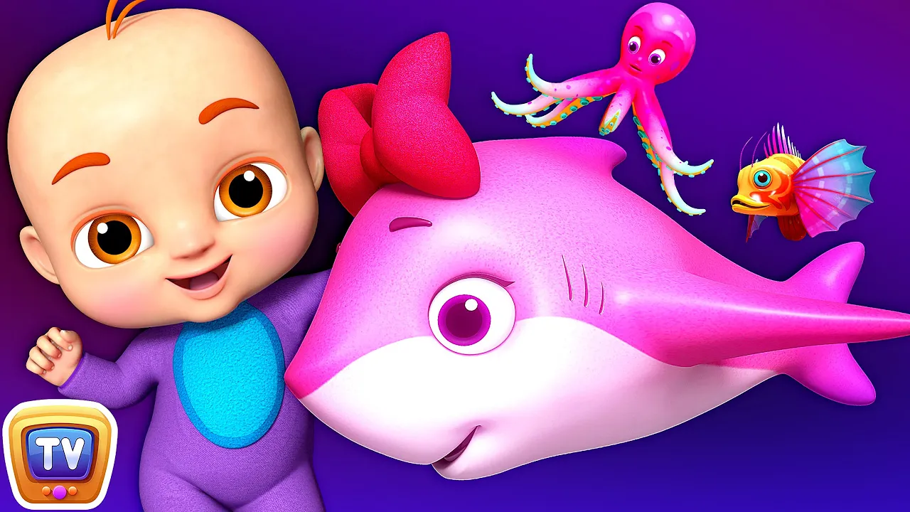 Baby shark doo doo doo doo + More 3D Nursery Rhymes & Kids Songs by ChuChu TV