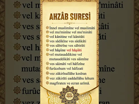Ahzab Suresi