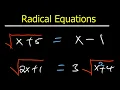 These Radical Equations Practice Questions will help you better understand the concepts