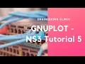 Gnuplot for plotting data - NS3 Tutorial 5