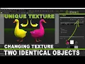Changing the texture of two identical objects in i Clone 8 - Unique Texture Iclone 8 Tutorial