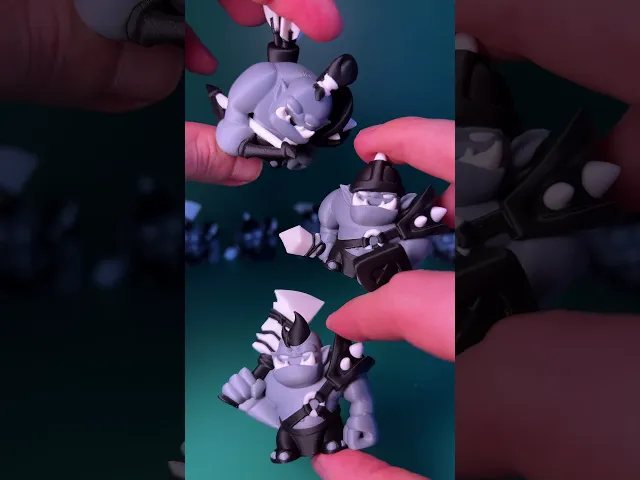 Orcs - Easy Multicolor FDM RPG Minis (No supports) video thumbnail