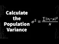 How To Calculate The Population Variance Statistics