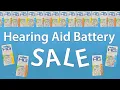 Hearing Aid Batteries Size 10 13 312 and 675 Hearing Aid Batteries