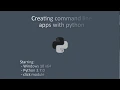 Python - Click module