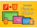 Easiest way to convert flash to html5 animation