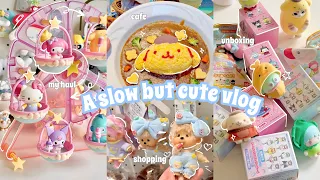 cute things I did in June (Singapore 🇸🇬!!! ) slow cozy vlog- Sanrio, Monchichi ⭐️ Pompompurin Cafe 