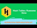 HackerRank Hash Tables Ransom Notes problem solution in Python Interview Preparation Kit