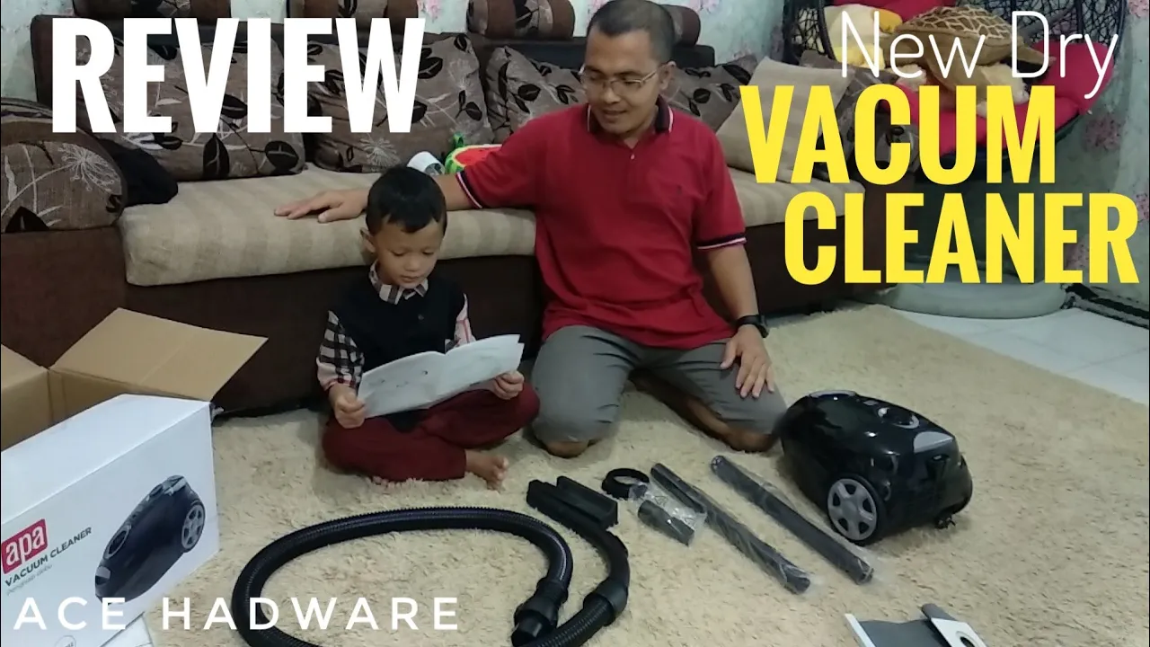 Unboxing Vacuum Cleaner Mobil Krisbow Ace Hardware