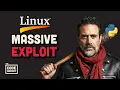732 bytes of Python code broke every Linux computer on Earth Fireship