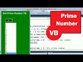 How to get Prime Numbers between 1 and 100 In VB Net Swift Learn