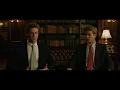Larry Summers and the Winklevoss twins Scene from The Social Network