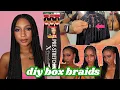 BOX BRAID GUIDE Everything You Need To Know About Box Braids Tutorial For Beginners