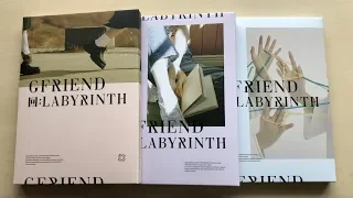  unboxing gfriend 8th mini album labyrinth crossroads room u0026 twisted ver 