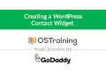 WordPress Beginner Tutorial Creating a WordPress Contact Widget