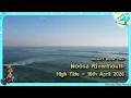Drone Shots Noosa Rivermouth Morning High Tide Noosa Heads Sunshine Coast Australia
