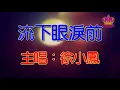 【徐小鳳懷舊抒情金曲】流下眼淚前