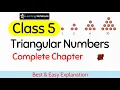 Triangular numbers Triangular number pattern