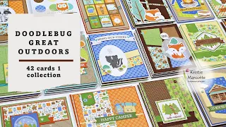 Doodlebug Designs Great Outdoors 42 cards 1 collection