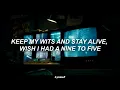 Griffnilla | Stay Calm || Lyrics FNAF SONG
