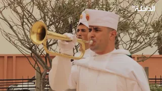 الداخلة مراسيم تحية العلم بمناسبة ذكرى ثورة الملك و الشعب 