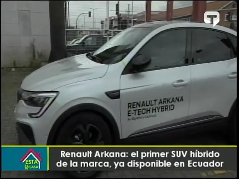Renault Arkana: El primer SUV híbrido de la marca ya disponible en Ecuador
