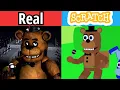 Five Nights at Freddy s but in Scratch
