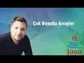 Java Programlama Dersleri 24 - Cok Boyutlu Arrayler