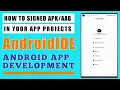 AndroidIDE Keystore Tutorial - Signed
