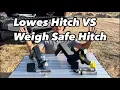 Hardware Store Tow Hitch VS Weigh Safe Tow Hitch