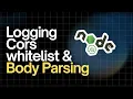 Express js TypeScript Tutorial for Beginners Logging body parssing cors whitelisting 2