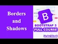 Borders and Shadows in Bootstrap Bootstrap Tutorials