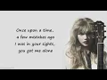 Taylor Swift - I Knew You Were Trouble (Lyrics)