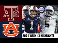 Texas A M vs Auburn INCREDIBLE GAME Full Game Highlights 2024 College Football Highlights