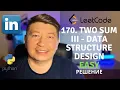LeetCode 170 Two Sum III - Data structure design Easy