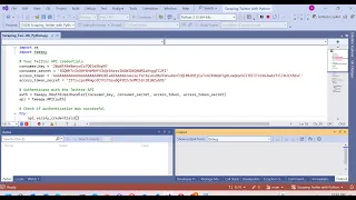 Scraping Twitter with Python
